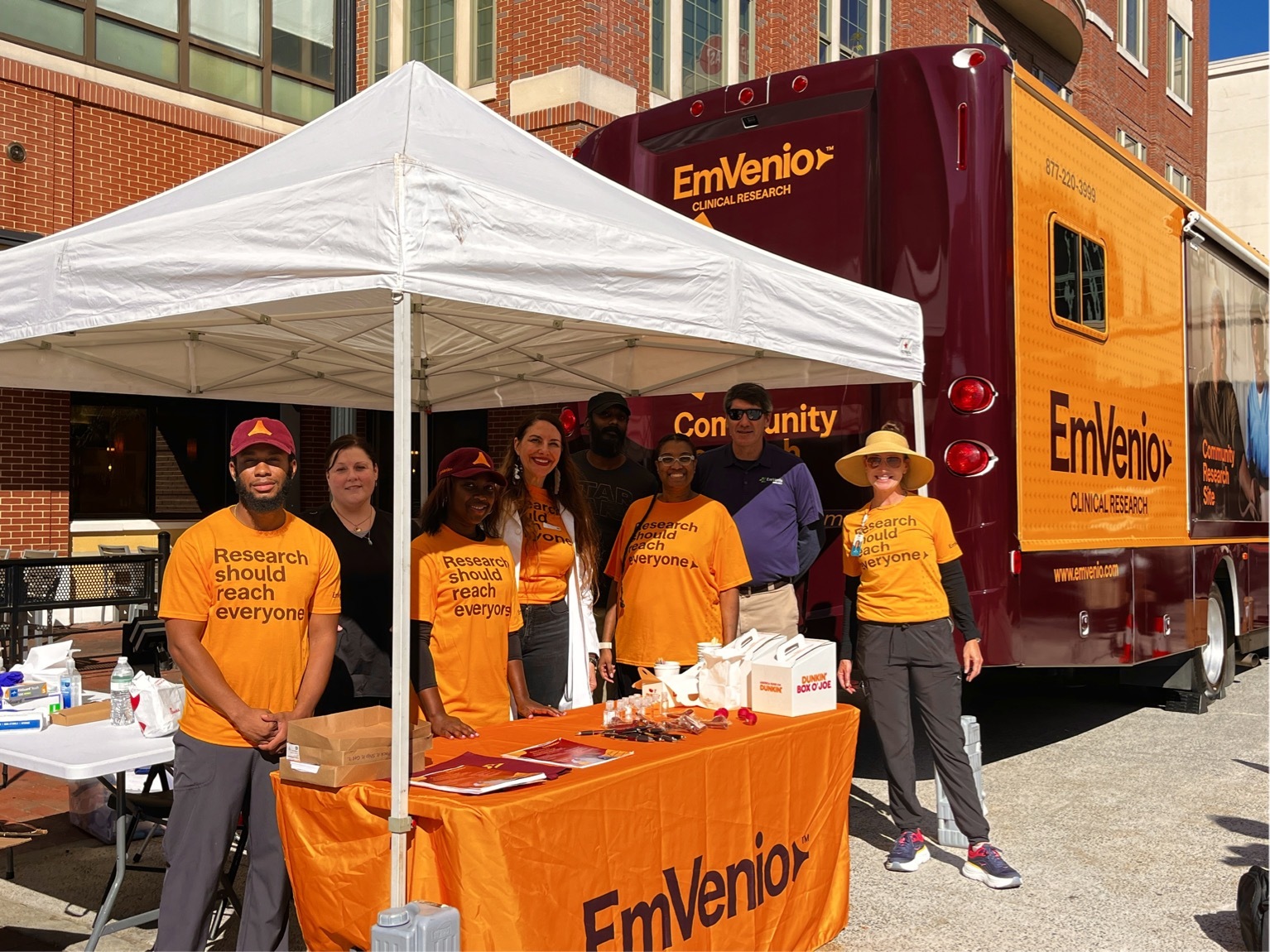 EmVenio builds personal connections at community kidney walks